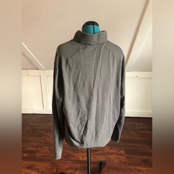 🧺NFL Nike Broncos Gray Long Sleeve Quarter Zip On Field Apparel, size XL - Picture 4 of 6